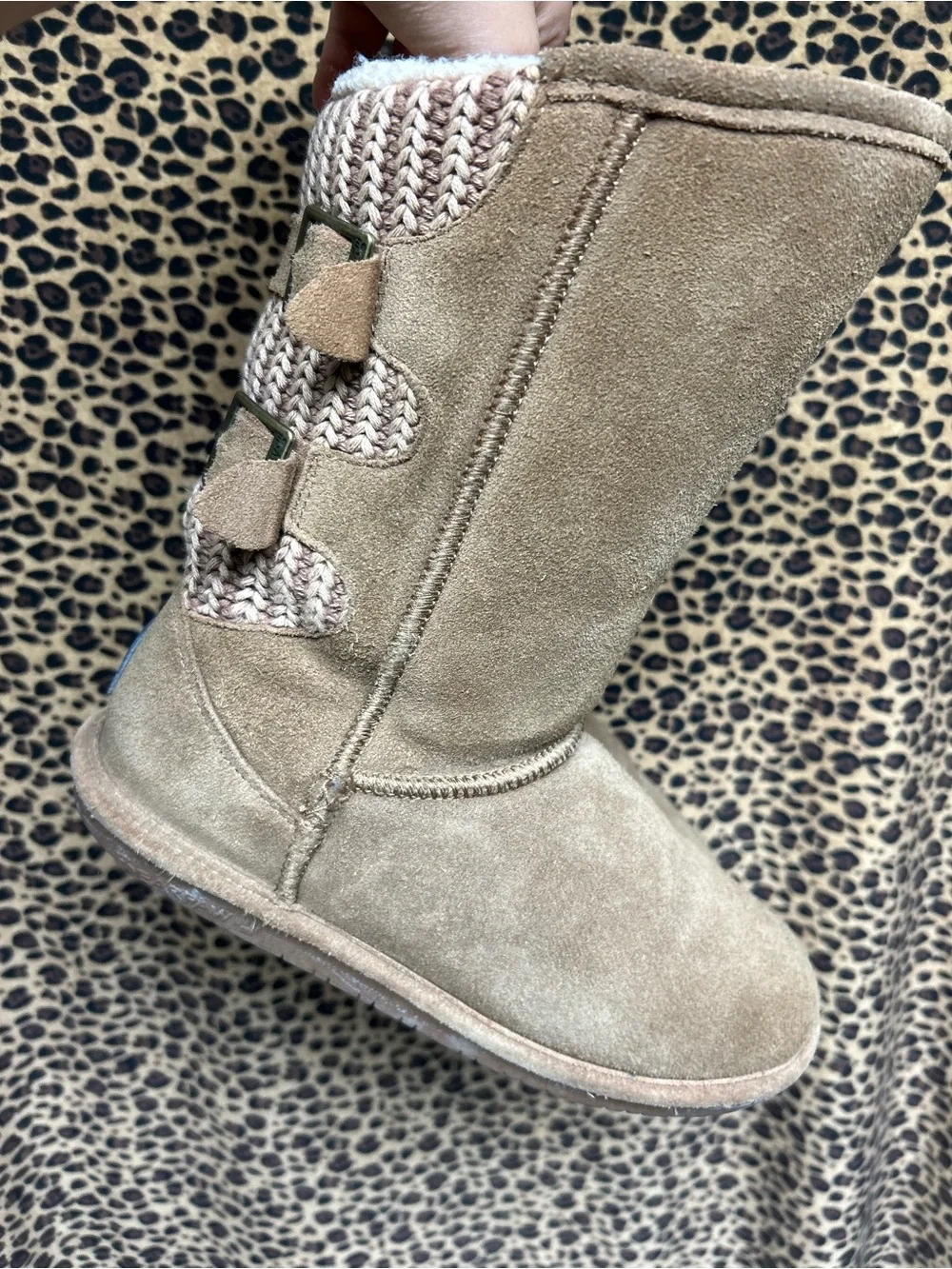 BearPaw soft suede